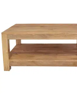 Konferenčné stolíky Konferenčný stolík Hina 90x40x60 z mangového dreva