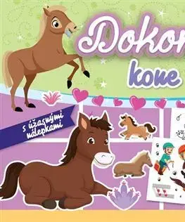 Nalepovačky, vystrihovačky, skladačky Dokonči kone