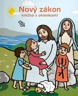 Náboženská literatúra pre deti Nový zákon - knižka s okienkami - Drahoslava Kečkéšová,Marianna Čaučíková