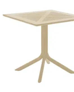 Plastové Záhradný jedálenský stôl DENTON Tempo Kondela
