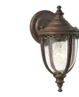Svietidlá Elstead Feiss - Vonkajšie nástenné svietidlo ENGLISH BRIDLE 1xE27/60W/230V IP44 FE-EB2-S-BRB