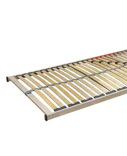 Rošty do postelí KONDELA Double Klasik New lamelový rošt 90x200 cm brezové drevo / guma