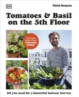 Balkóny, terasy Tomatoes and Basil on the 5th Floor (The Frenchie Gardener) - Patrick Vernuccio