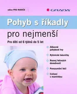 Výchova, cvičenie a hry s deťmi Pohyb s říkadly pro nejmenší - Petra Poláčková,Zuzana Pospíšilová
