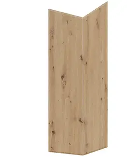 Kuchynské skrinky Čelo skrinky Luxeo F16-G60N2(100) tenký rám dub