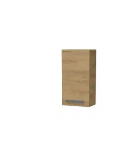 Kúpeľňový nábytok Kúpeľňová skrinka nízka SAT Cube Way 32,5x63x20 cm dub Hickory CUBE3CHH32DH CUBE3CHH32DH
