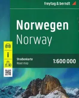 Do auta Norsko 1:600 000 automapa