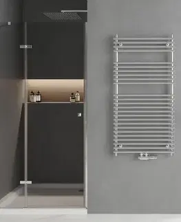 Radiátory do kúpeľne MEXEN - Sol vykurovací rebrík/radiátor 1200 x 600 mm, 520 W, chróm W125-1200-600-00-01