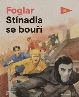 Dobrodružstvo, napätie, western Stínadla se bouří, 2. vydání - Jaroslav Foglar,Jiří Grus
