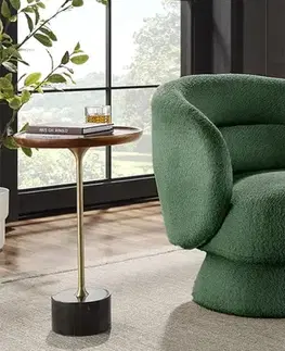 Relaxačné a masážne Otočné relaxačné kreslo GREVET Dekorhome