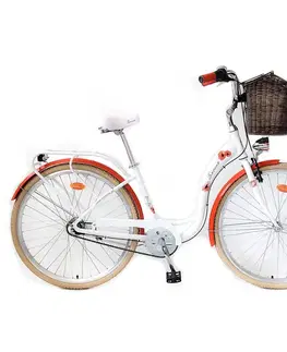 Bicykle Mestský bicykel Saveno Bridget NEX7 28" 10.0 biela - M (17", 160-180 cm)