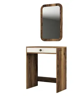 Konferenčné stolíky Kozmetický stolík Lizbon Mirror Cream