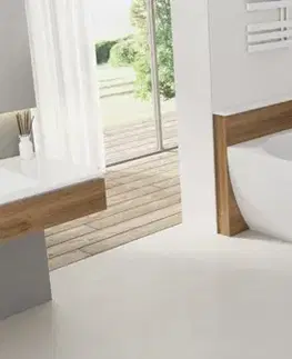 Vane Voľne stojaca vaňa SAT Nelly 175x82 cm liaty mramor ľavá NEL1700L NEL1700L