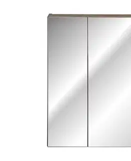 Skrinky do kúpeľne ArtCom Zrkadlová skrinka SANTA FE Oak 84-60 | 60 cm