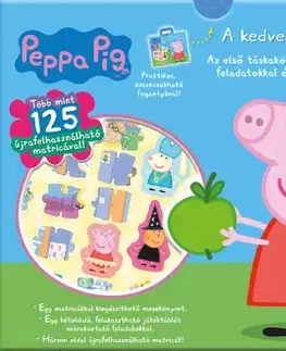 Nalepovačky, vystrihovačky, skladačky Peppa malac: A kedvenc gyümölcsöm
