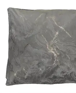 Dekoračné obliečky Obliečka Plain Velvet YX503 40x40cm šedá