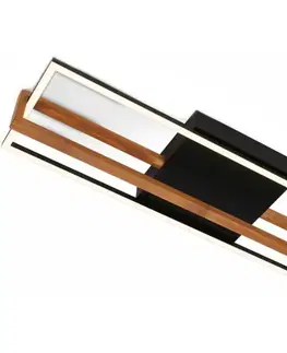 Svietidlá Briloner 3777-015 - LED stropné svietidlo FRAME LED/21W/230V 3000K čierne 3777-015