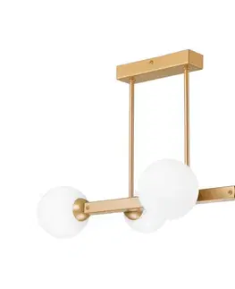 Svietidlá  Luster na tyči ASTRO 4xG9/5W/230V zlatá 45092