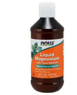 Magnézium NOW Foods Tekuté Magnézium