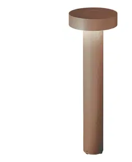 Záhradné lampy Ideal Lux - Vonkajšie svietidlo 4xG9/15W/230V 60 cm IP44 hnedé 316048