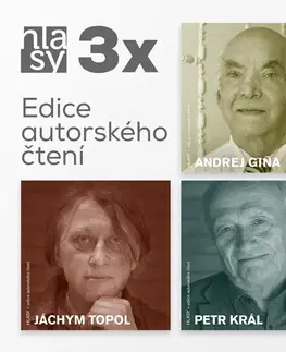 Humor a satira Hlasy, z. s. 3x HLASY: Giňa, Topol, Král