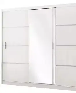Šatníkové skrine Skriňa Vista 250 cm
