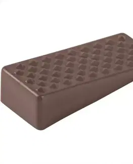 Príslušenstvo k nábytku Nalepovacie kliny hnedé 13x19x50 mm