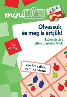 Príprava do školy, pracovné zošity Olvassuk és meg is értjük - MiniLÜK
