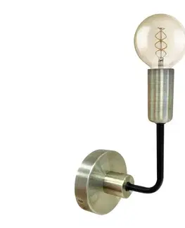 Svietidlá  Nástenná lampa SAGA 1xE27/40W/230V 21-01313