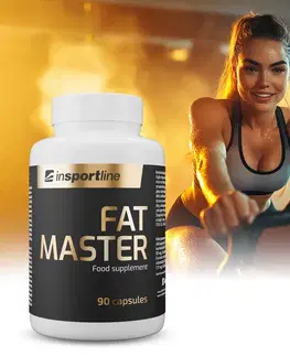 Spaľovače tukov Výživový doplnok inSPORTline Fat Master, 90 kapsúl
