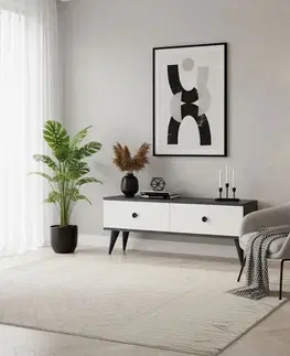 TV stolíky TV stolík Mona 120 - Anthracite, White