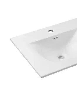 Umývadlá ArtCom Keramické umývadlo SKY1 60 | biely mat 60 cm