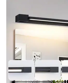 Svietidlá BRILAGI-LED Kúpeľňové osvetlenie na zrkadlo AQUA LINE LED/12W/230V 45 cm IP44 čierne BRI306