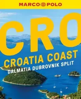 Geografia, mapy, sprievodcovia Croatia Coast Marco Polo Pocket Travel Guide - with pull out map - Polo Marco