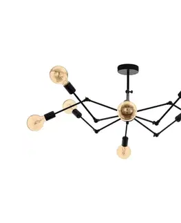 Svietidlá Eglo 49037 - Luster na tyči EXMOOR 8xE27/60W/230V 49037