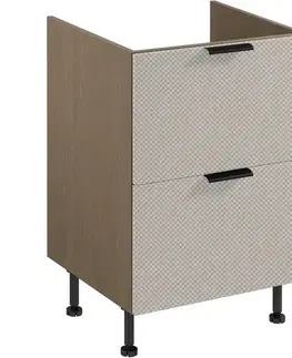 Kuchynské skrinky Korpus Luxeo K04-D60IN-AX baltic storm