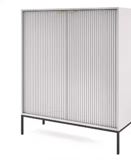 Komody do spálne Komoda  Nova K104 sivá