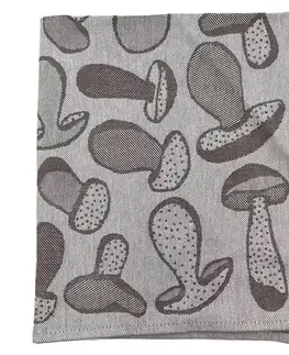 Dekorácie a bytové doplnky Kuchynská utierka huby 50x60 cm čokoláda (200GSM)