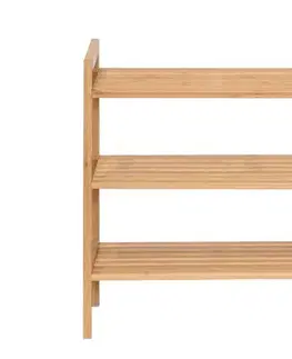 Botníky BAMBINO bambusový regál