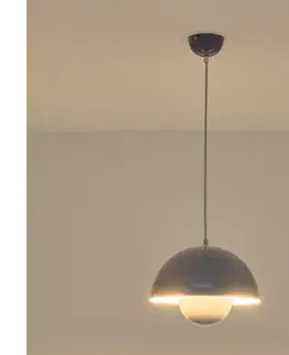 Svietidlá Eurolamp Luster na lane JARDEN 1xE27/15W/230V sivý 144-28552
