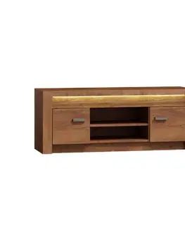 TV stolíky KONDELA Infinity 9 tv stolík jaseň svetlý