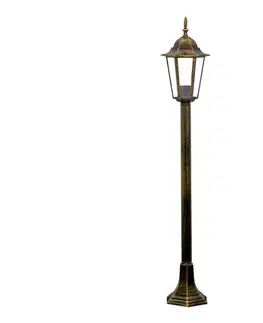 Záhradné lampy  Vonkajšia lampa 1xE27/20W/230V IP43 96,5 cm patina 202253