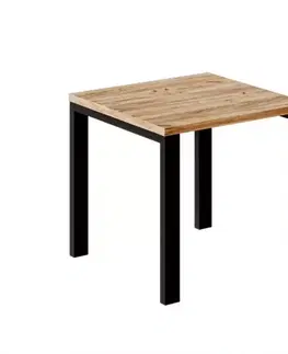 Jedálenské stoly Rozkladací stôl Garant 80/215x80cmDub Craft Zlatý