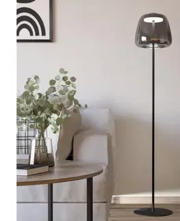Lampy Eglo 901196 - LED RGBW Stlmiteľná stojacia lampa ALFERO-Z LED/15,5W/230V dymová 901196