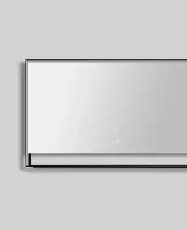 Kúpeľňový nábytok Zrkadlo so senzorom SAT 120x70 cm čierna SATZPOL70120CE SATZPOL70120CE