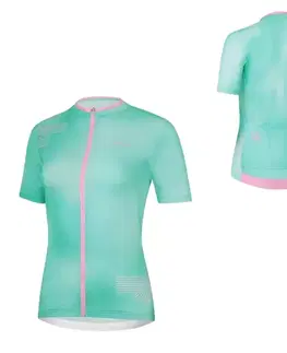 Cyklistické dresy Dámsky cyklistický dres s krátkym rukávom Etape Donna 2.0 mint - L