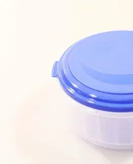 Dózy na potraviny MAKRO - Dóza okrúhla 1,3l smile 17x8 cm