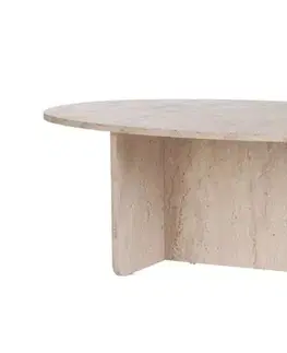 Konferenčné stolíky Konferenčný stolík Orba - Travertine