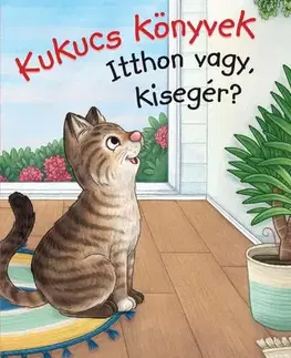 Leporelá, krabičky, puzzle knihy Kukucs Könyvek - Itthon vagy, kisegér?