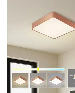 Svietidlá BRILAGI - LED stropné svietidlo POOL SQUARE LED/48W/230V 3000/4000/6000K 50x50 cm bronzové BRI1031